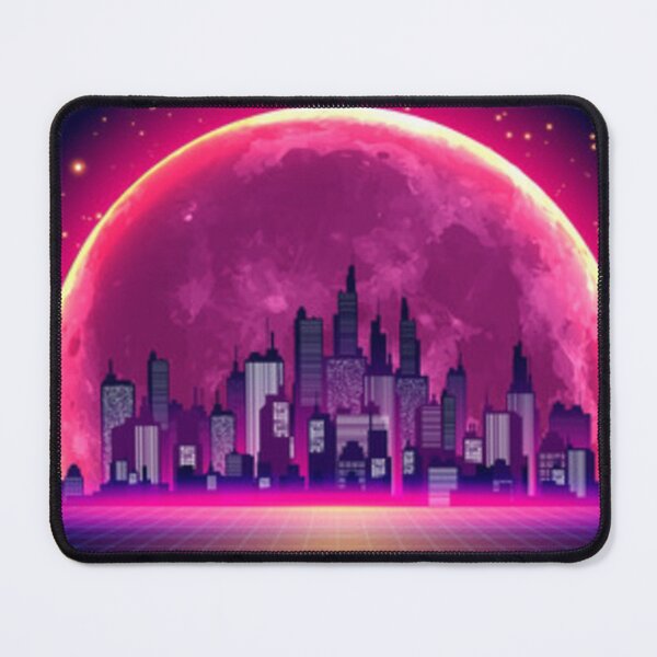 Item preview, Retro City Skyline in 80s Style designed and sold by Dbanksdesign.