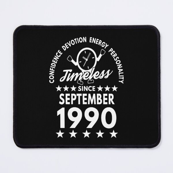 Item preview, September Birthday Timeless Person -1990 - White Text designed and sold by MoonsmileProd.