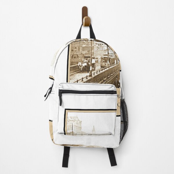 Item preview, Brooklyn Bridge, Upper Level, c. 1900 designed and sold by AMacGPhilly.