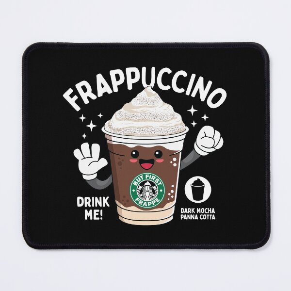 Item preview, Dark Mocha Panna Cotta Blended Beverage for Coffee lovers designed and sold by spacedowl.