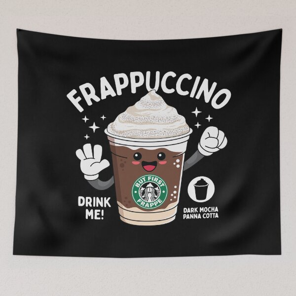 Item preview, Dark Mocha Panna Cotta Blended Beverage for Coffee lovers designed and sold by spacedowl.