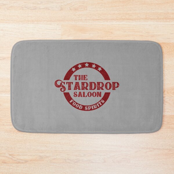 Item preview, The Stardrop Saloon Pub Logo  Stardew Valley  Burgundy Logo   designed and sold by BarryNelsonshop.