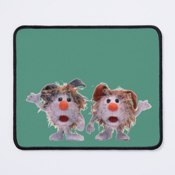 Item preview, Fuzzy Wuzzy Big Comfy Couch (Green Background) ORIGINAL BY SillyFun.redbubble.com designed and sold by SillyFun.