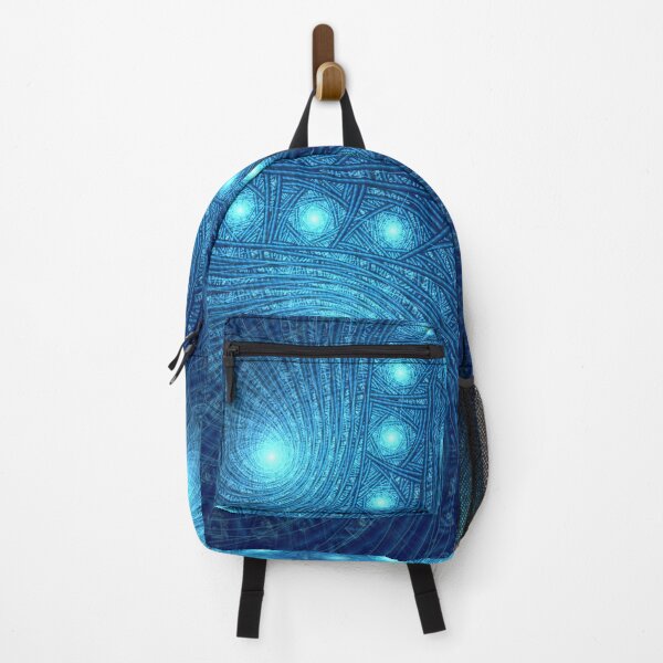 Item preview, Blue Abstract Underwater or Space Vortex Pattern Design designed and sold by my-green-gecko.