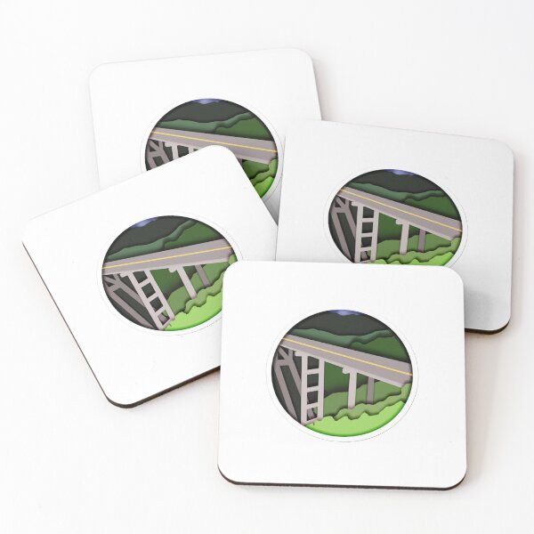 Item preview, Paper Cut Landscape designed and sold by trifectastudios.