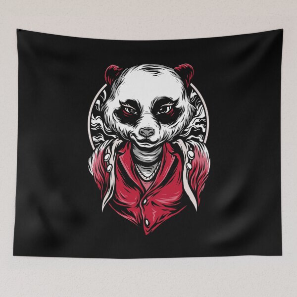Item preview, Cute animal friendly panda - KILLER EYES designed and sold by Studio TANFF.