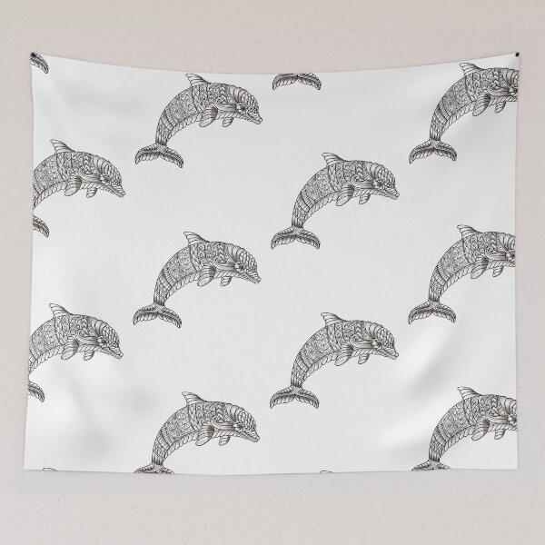 Item preview, Winter the dolphin designed and sold by Designhub14.