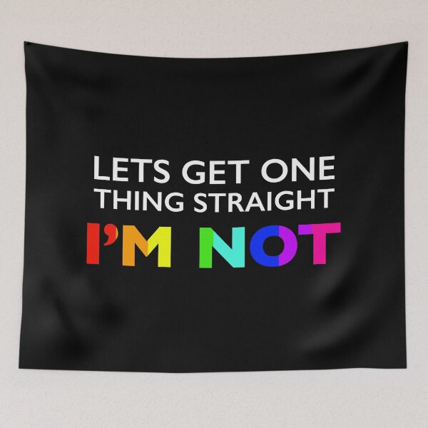 Item preview, Lets Get One Thing Straight - I'M NOT designed and sold by MikeTheGinger94.