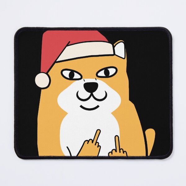 Item preview, Rude Christmas Jumper- Naughty Christmas Doge designed and sold by Daytone.