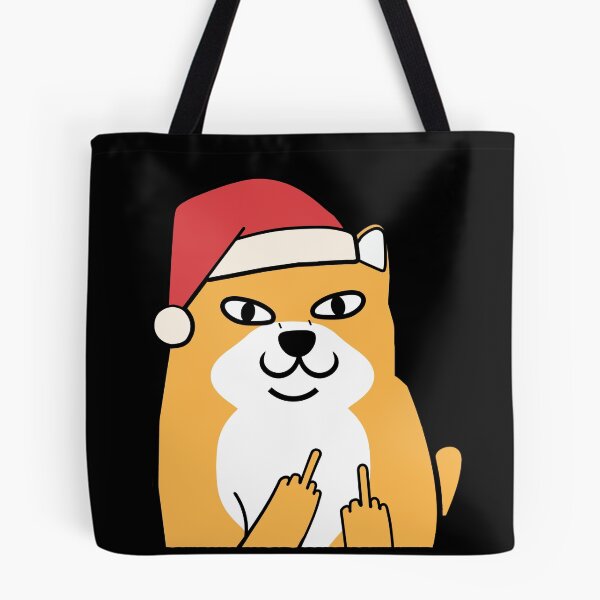 Artikelvorschau, Rude Christmas Jumper - Naughty Christmas Doge entworfen und verkauft von Daytone.
