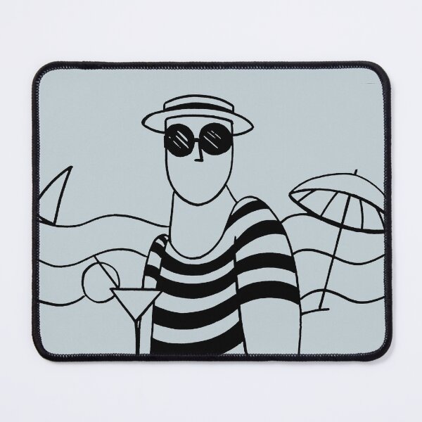 Item preview, French Riviera drawing | Cote Dazur | France designed and sold by Covo Studio.