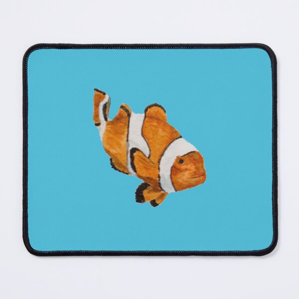 Item preview, clown fish on blue anemone designed and sold by Zamen.