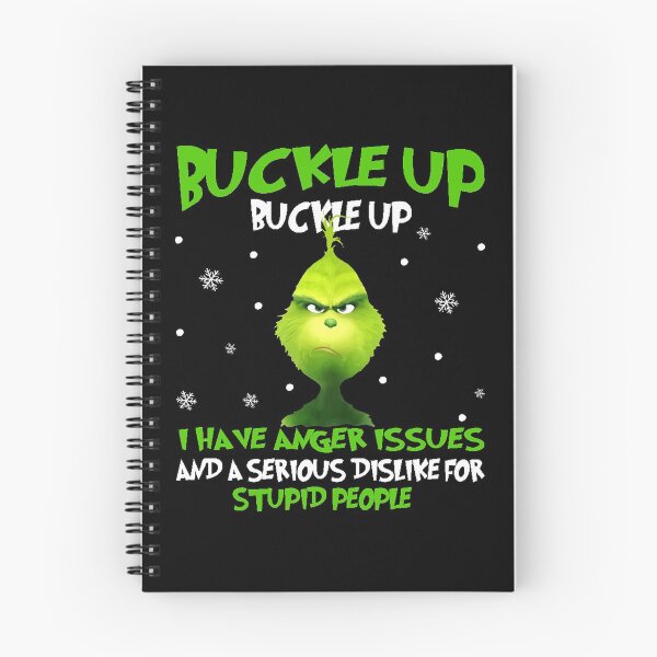 Item preview, Christmas Buckle up Buttercup I Have Anger Issues designed and sold by madelenema4u.
