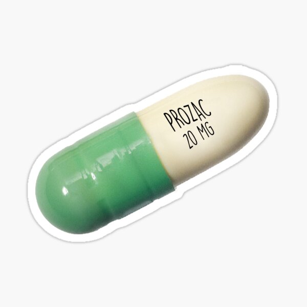 Prozac Sticker
