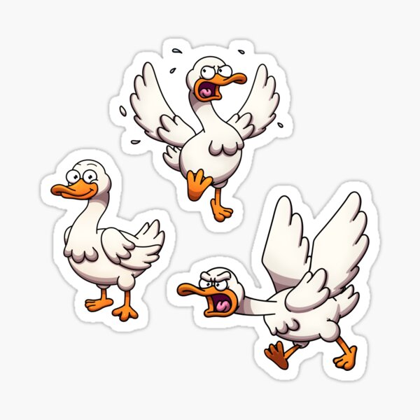 "Goose Sticker Pack" Sticker For Sale By TheMaskedTooner | Redbubble