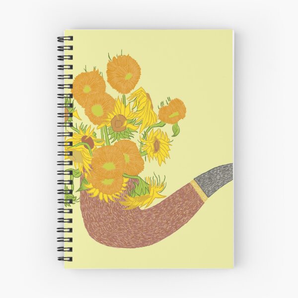 Item preview, Ceci n'est pas une pipe avec des tournesols designed and sold by LucasMatoss.
