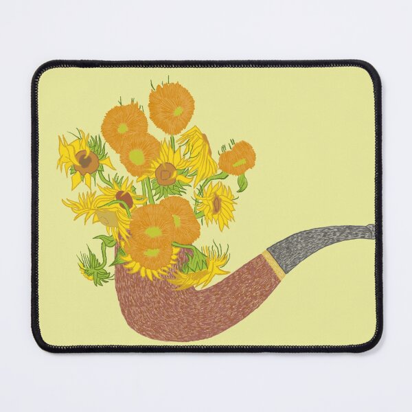 Artikelvorschau, Ceci n'est pas une pipe avec des tournesols entworfen und verkauft von LucasMatoss.