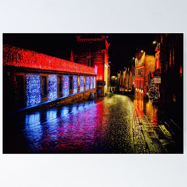Item preview, Shiny Castlehill Christmas Card designed and sold by darkedinburgh.