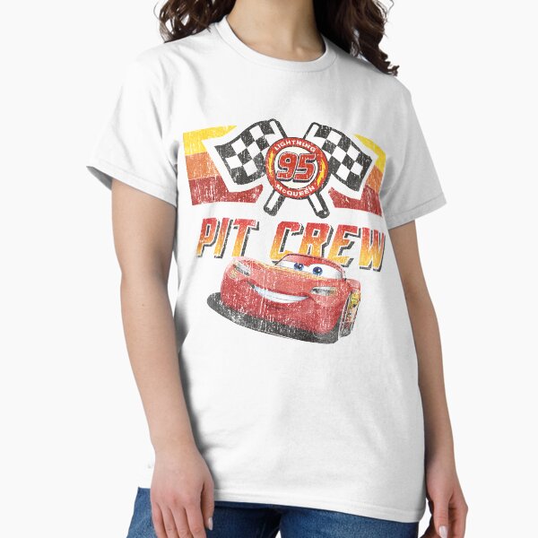 Item preview,  Cars McQueen Pit Crew Red Distressed  designed and sold by madelenema4u.