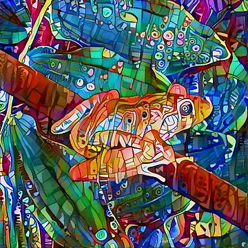 Artwork thumbnail, Tree Frog by Surreali-Tea