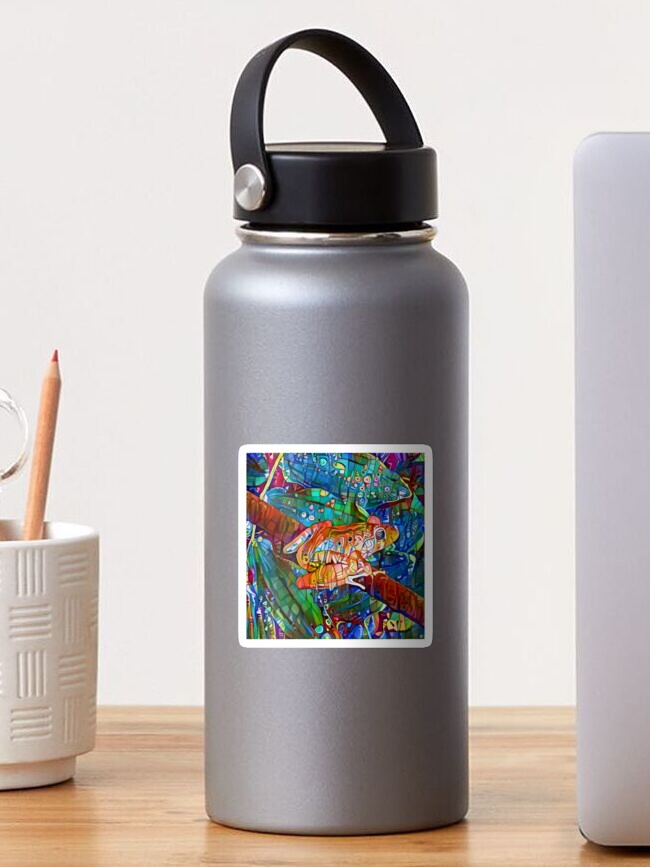 Thumbnail 1 of 3, Sticker, Tree Frog designed and sold by Jo Brooks.