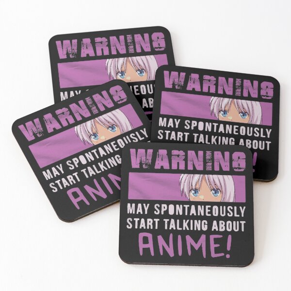 Item preview, Anime warning for her t-shirt designed and sold by ougraz24.