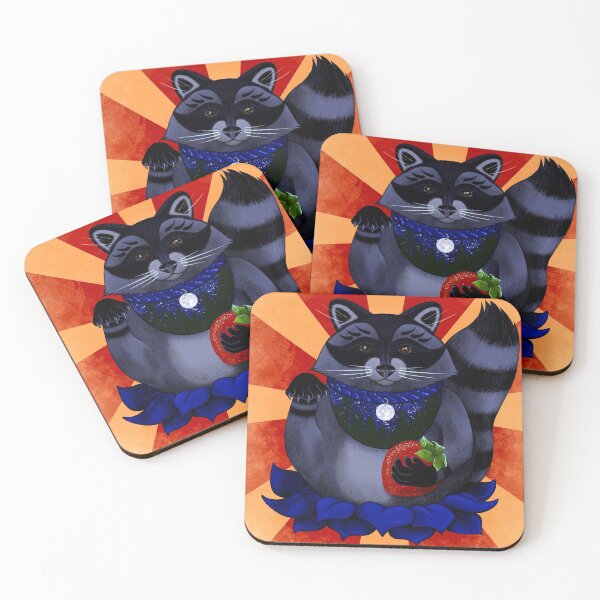 Item preview, Lucky Raccoon  designed and sold by mylesantstudios.