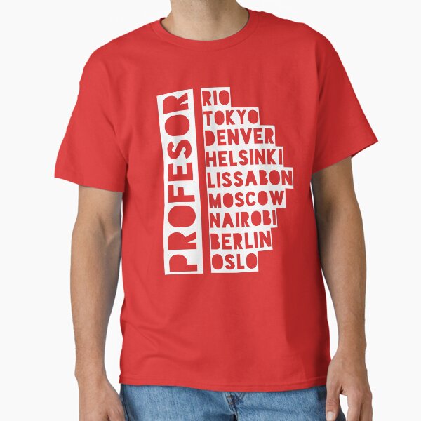 Item preview, El Profesor New White Text Premium designed and sold by Design-Maniya.