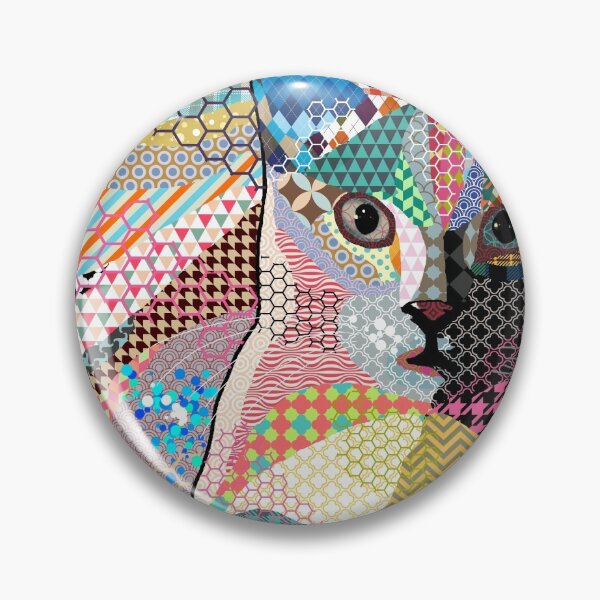 Item preview, Multicolor Cat 676 Patterns designed and sold by artbylucie.