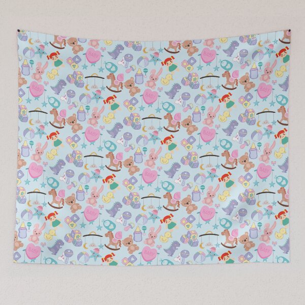 Item preview, Baby Joy light blue designed and sold by Rene-Martin.