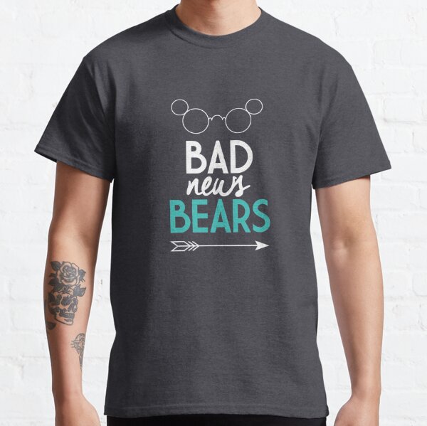 : Bad News Bears Raglan Shirt (L) : Handmade Products