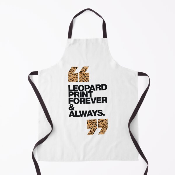 Item preview, Haute Leopard Leopard Print Forever & Always Glam Quote designed and sold by HauteLeopard.