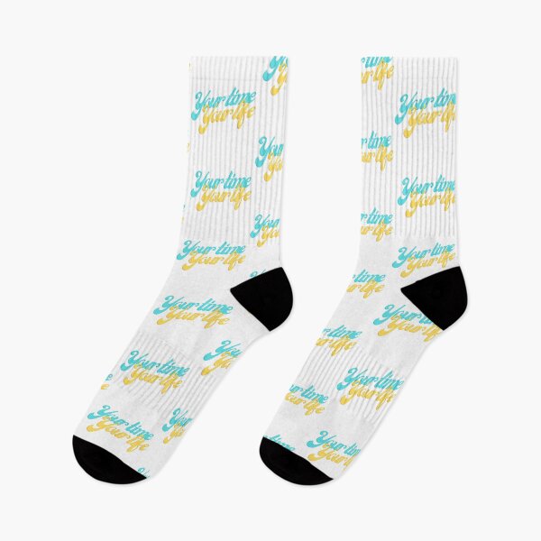 Item preview, Your time Your life in Blue & Yellow designed and sold by LoloTrends.