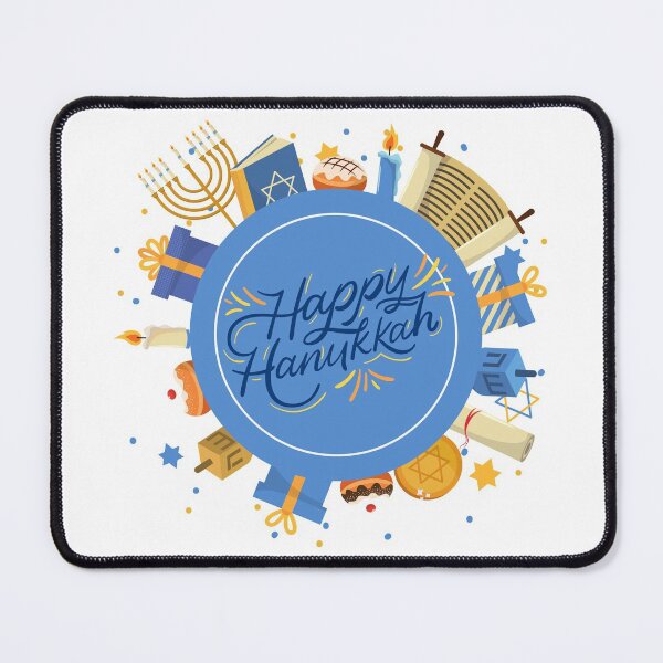 Item preview, Happy Hanukkah-White Background  designed and sold by Trendi61.