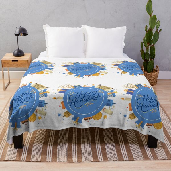 Item preview, Happy Hanukkah-White Background  designed and sold by Trendi61.