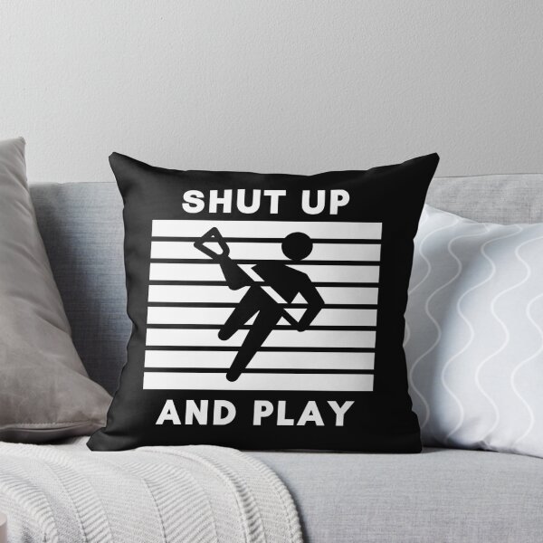 Item preview, Lacrosse: Shut up and play designed and sold by TheGreenGoat.