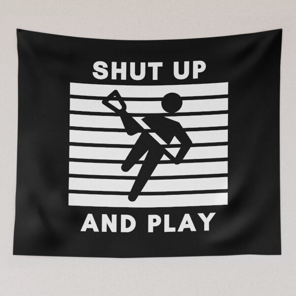 Item preview, Lacrosse: Shut up and play designed and sold by TheGreenGoat.