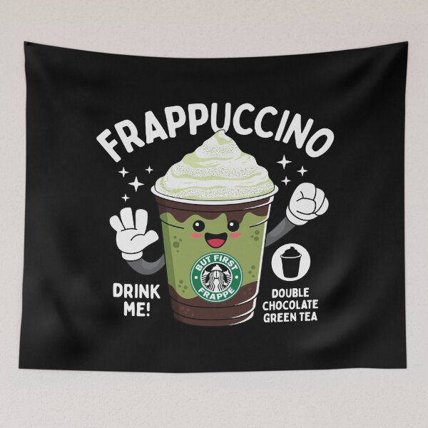 Item preview, Double Chocolate Green Tea Blended Beverage for Coffee lovers designed and sold by spacedowl.