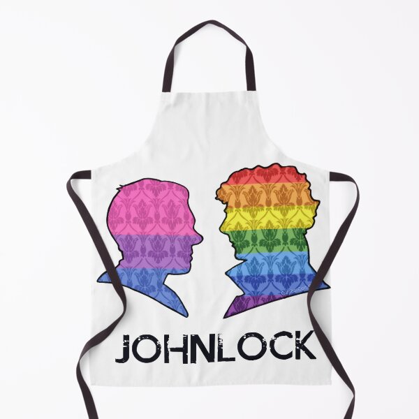 Item preview, Johnlock Sillouettes - Pride colors designed and sold by CumberCurlyGirl.