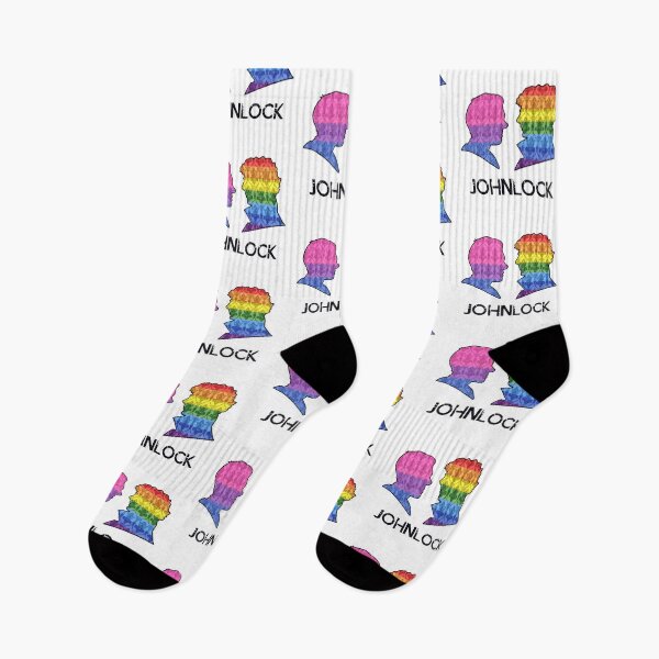 Item preview, Johnlock Sillouettes - Pride colors designed and sold by CumberCurlyGirl.