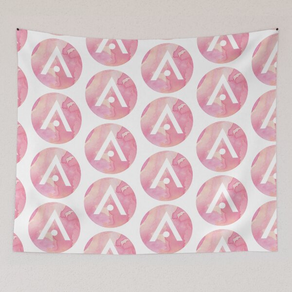 Item preview, Pink and Orange Aveda Logo designed and sold by Dalaura.