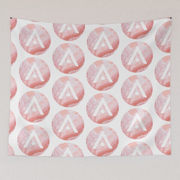 Item preview, Orange Pink and White Aveda Logo designed and sold by Dalaura.