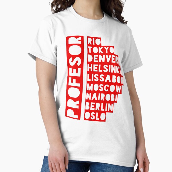 Item preview, El Profesor New Red Text Premium designed and sold by Design-Maniya.