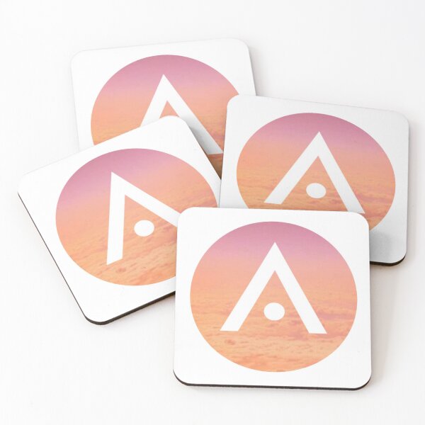 Item preview, Pink Sky Orange Clouds Aveda Logo designed and sold by Dalaura.
