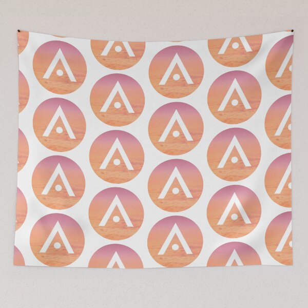 Item preview, Pink Sky Orange Clouds Aveda Logo designed and sold by Dalaura.