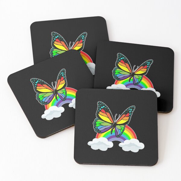 Item preview, Butterfly with Rainbow designed and sold by Snabdesign84.