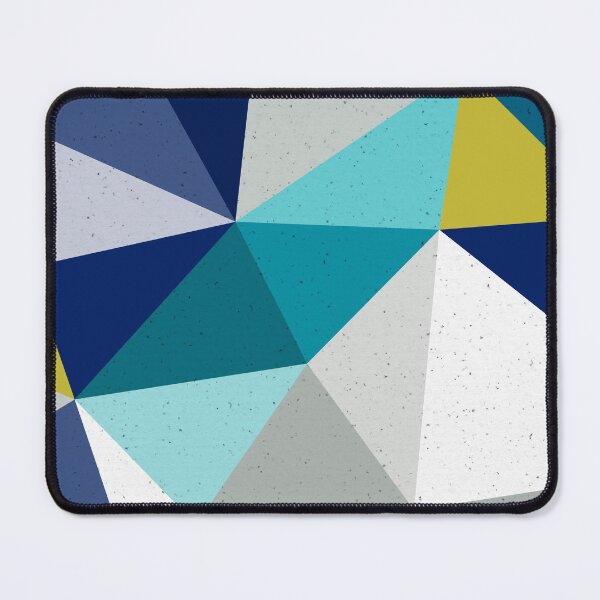 Item preview, Playful geometric pattern - Retro coastal - Teal, blue and chartreuse designed and sold by Dominiquevari.