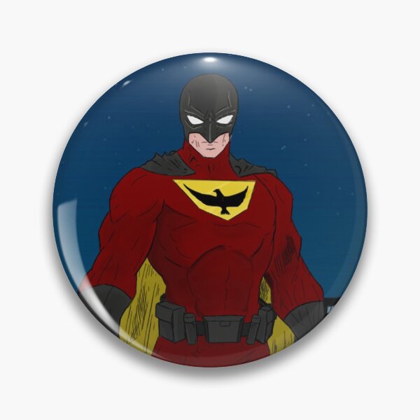 Item preview, The Crimson Falcon Superhero designed and sold by ChrisSymesArt.