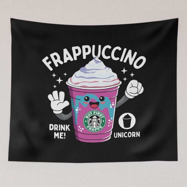 Item preview, Unicorn Blended Beverage for Coffee lovers designed and sold by spacedowl.