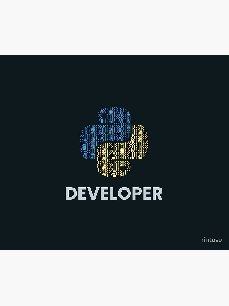 Thumbnail 5 of 5, Shower Curtain, Binary python developer designed and sold by rintosu.